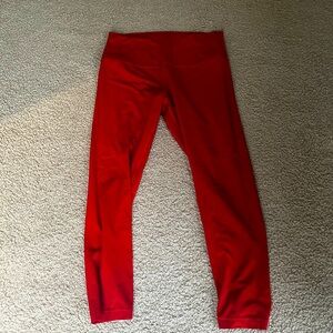 Red size 12 lululemon align
